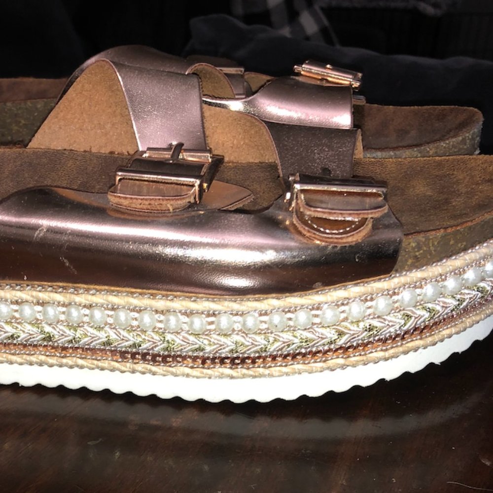 Mia Topaz Platform Sandal